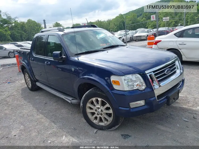 2007 Ford Explorer Sport Trac Limited VIN: 1FMEU53897UB83597 Lot: 45331196