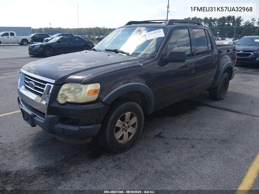 2007 Ford Explorer Sport Trac Xlt VIN: 1FMEU31K57UA32968 Lot: 45531368