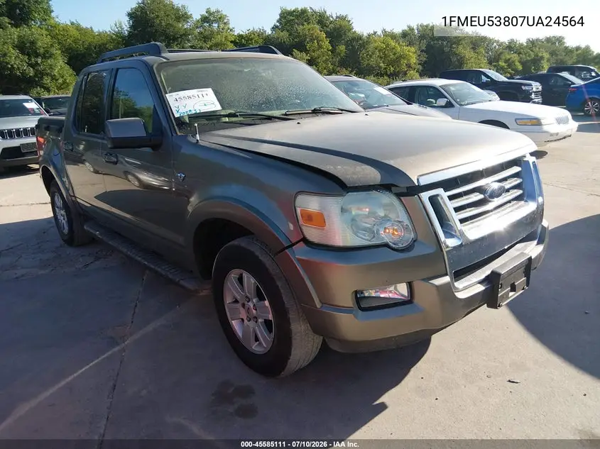 2007 Ford Explorer Sport Trac Limited VIN: 1FMEU53807UA24564 Lot: 45585111