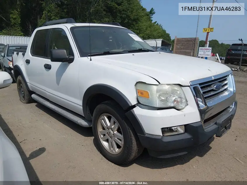 2007 Ford Explorer Sport Trac Xlt VIN: 1FMEU31KX7UA46283 Lot: 45613079