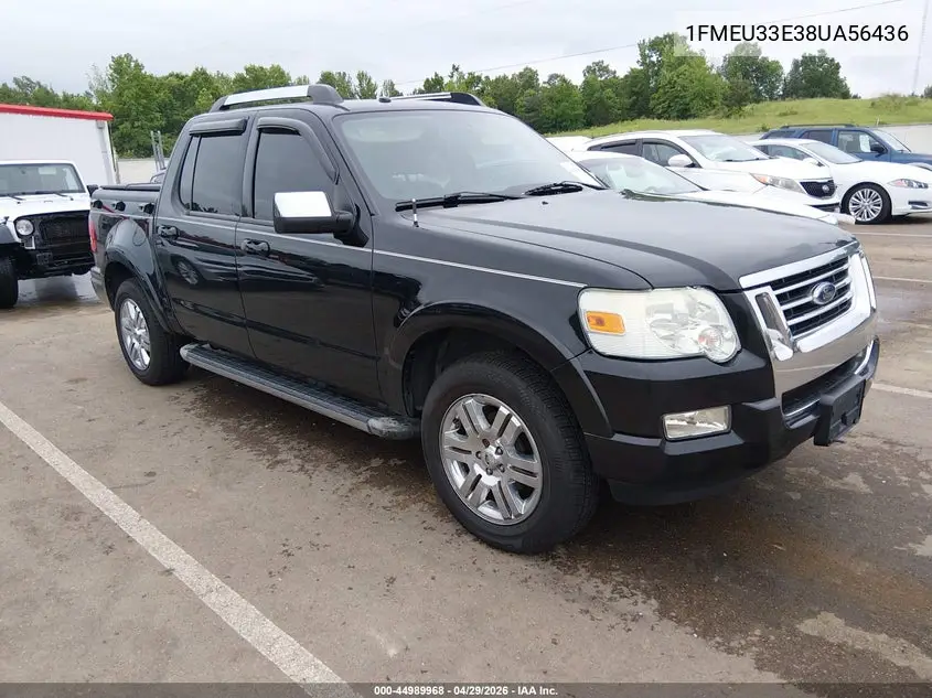 2008 Ford Explorer Sport Trac Limited VIN: 1FMEU33E38UA56436 Lot: 44989968