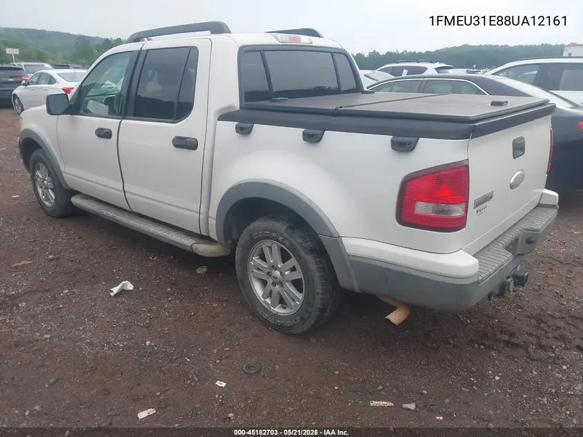 2008 Ford Explorer Sport Trac Xlt VIN: 1FMEU31E88UA12161 Lot: 45182703