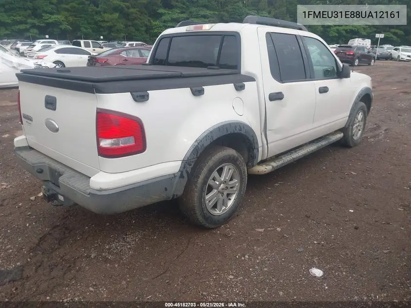 2008 Ford Explorer Sport Trac Xlt VIN: 1FMEU31E88UA12161 Lot: 45182703