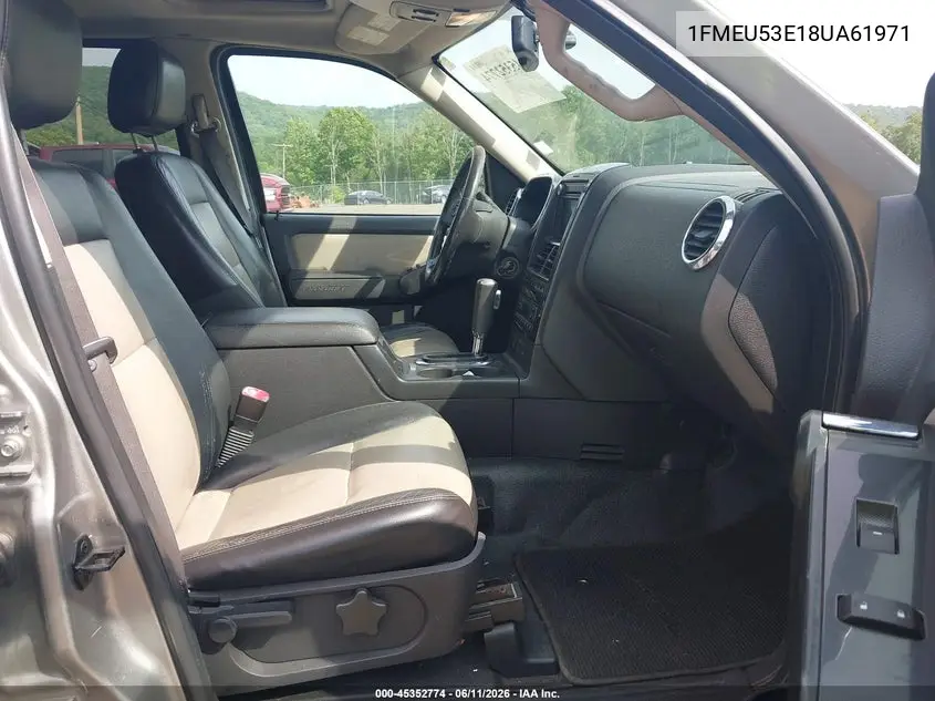2008 Ford Explorer Sport Trac Limited VIN: 1FMEU53E18UA61971 Lot: 45352774