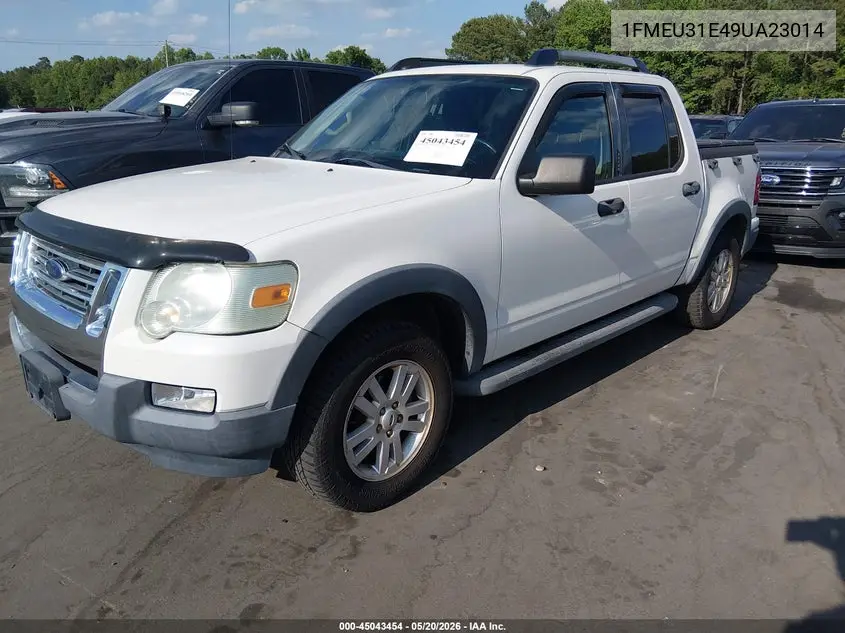 2009 Ford Explorer Sport Trac Xlt VIN: 1FMEU31E49UA23014 Lot: 45043454
