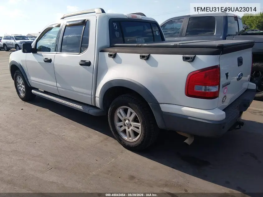 2009 Ford Explorer Sport Trac Xlt VIN: 1FMEU31E49UA23014 Lot: 45043454