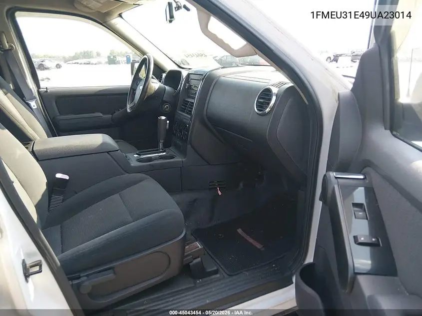 2009 Ford Explorer Sport Trac Xlt VIN: 1FMEU31E49UA23014 Lot: 45043454