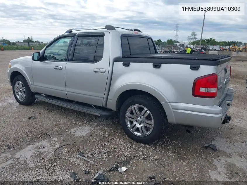 2009 Ford Explorer Sport Trac Limited VIN: 1FMEU53899UA10309 Lot: 45531846