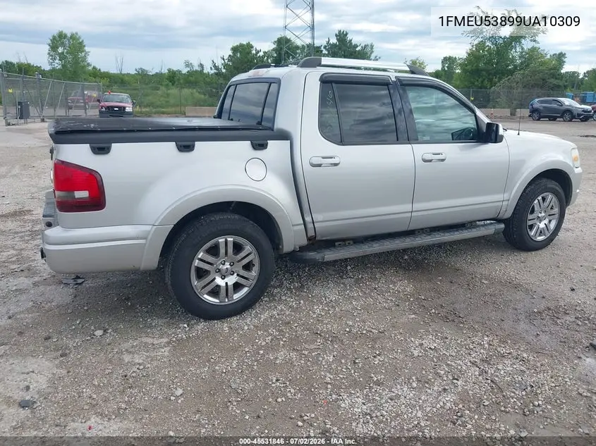 2009 Ford Explorer Sport Trac Limited VIN: 1FMEU53899UA10309 Lot: 45531846