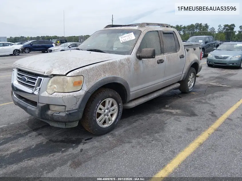 2010 Ford Explorer Sport Trac Xlt VIN: 1FMEU5BE6AUA53596 Lot: 45097675