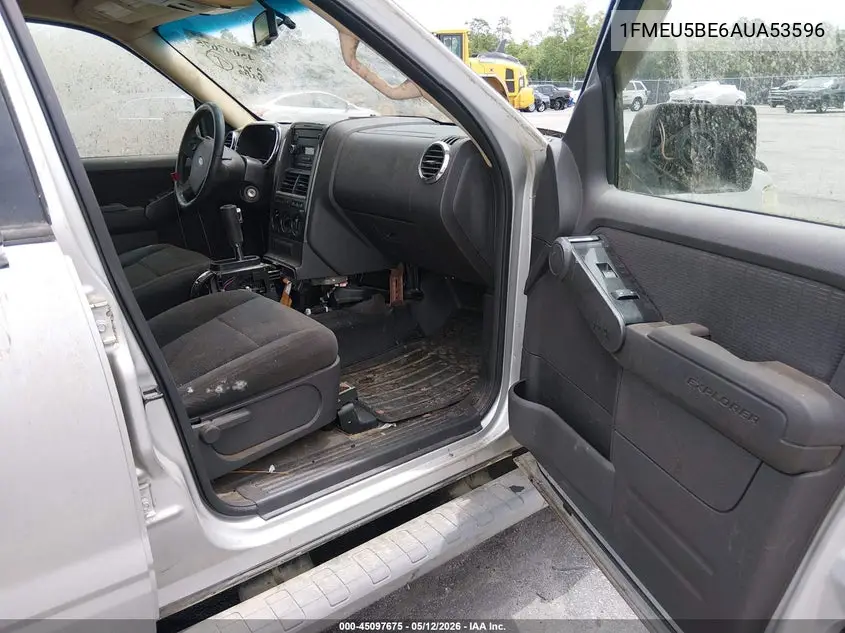 2010 Ford Explorer Sport Trac Xlt VIN: 1FMEU5BE6AUA53596 Lot: 45097675