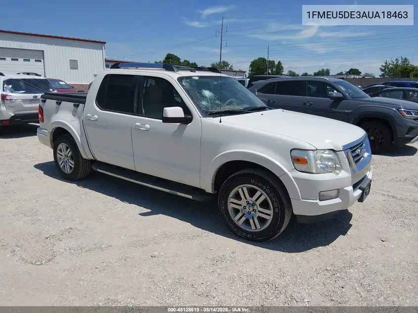 2010 Ford Explorer Sport Trac Limited VIN: 1FMEU5DE3AUA18463 Lot: 45128619
