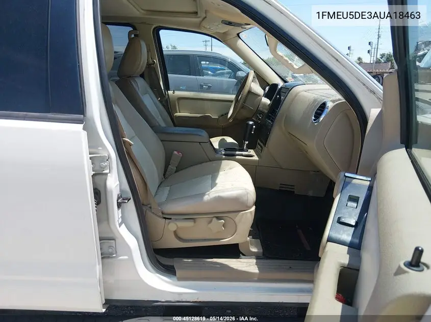 2010 Ford Explorer Sport Trac Limited VIN: 1FMEU5DE3AUA18463 Lot: 45128619
