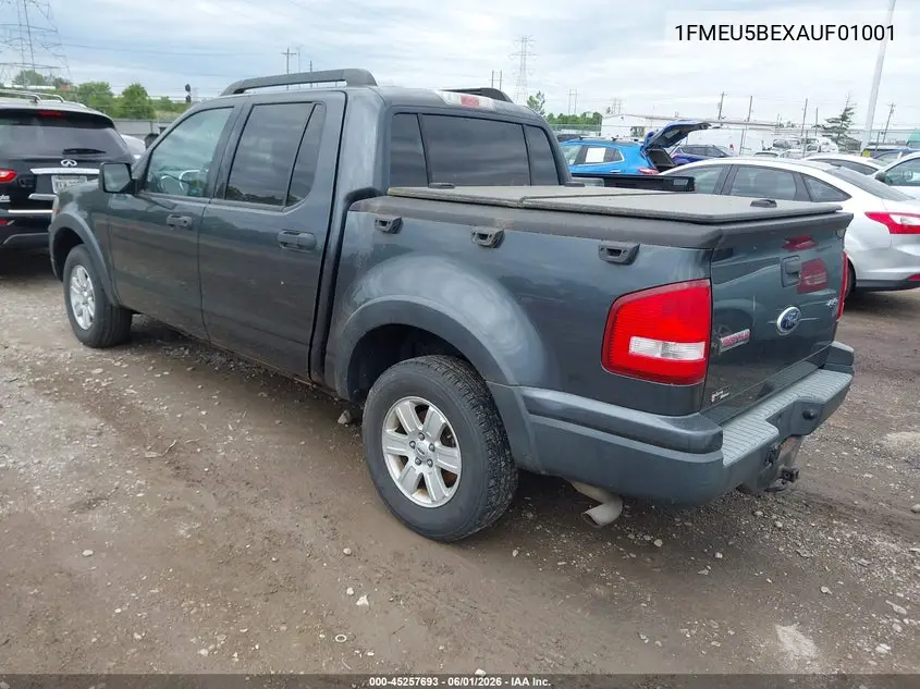 2010 Ford Explorer Sport Trac Xlt VIN: 1FMEU5BEXAUF01001 Lot: 45257693