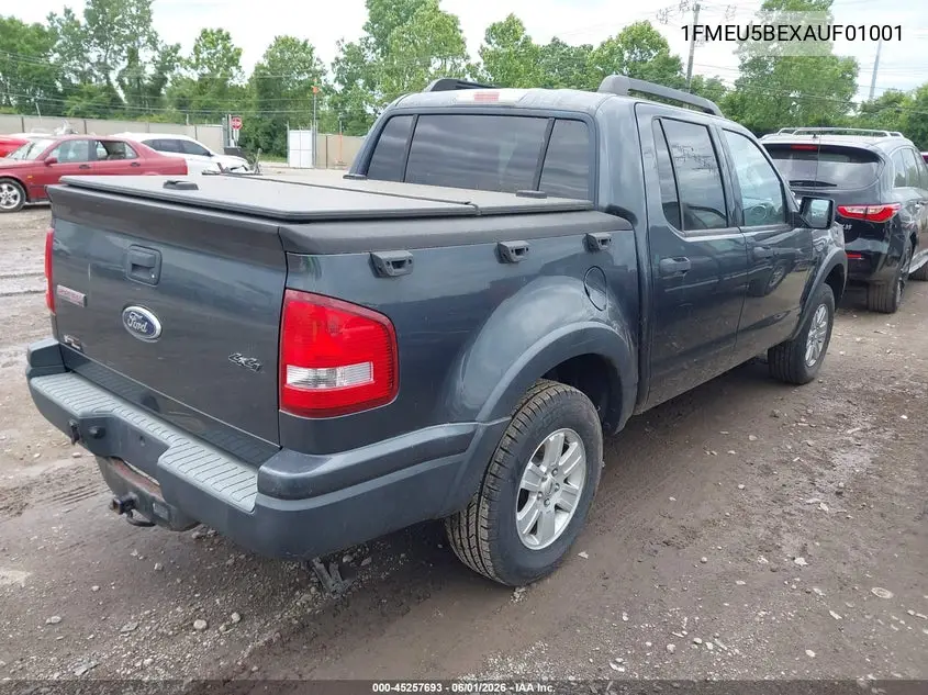 2010 Ford Explorer Sport Trac Xlt VIN: 1FMEU5BEXAUF01001 Lot: 45257693