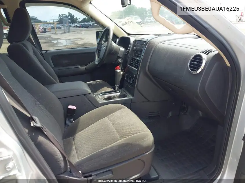 2010 Ford Explorer Sport Trac Xlt VIN: 1FMEU3BE0AUA16225 Lot: 45273906