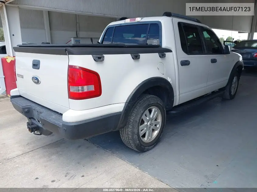 2010 Ford Explorer Sport Trac Xlt VIN: 1FMEU3BE4AUF07123 Lot: 45279649