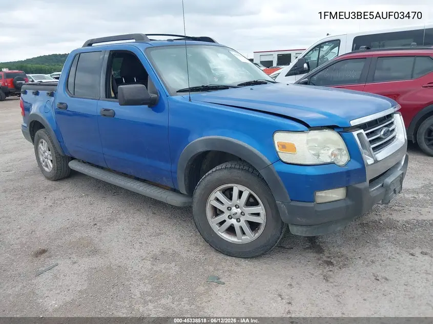 2010 Ford Explorer Sport Trac Xlt VIN: 1FMEU3BE5AUF03470 Lot: 45338518