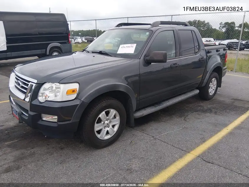 2010 Ford Explorer Sport Trac Xlt VIN: 1FMEU3BE3AUF03824 Lot: 45630656