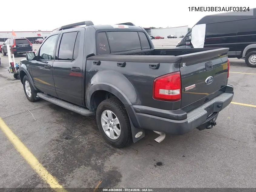 2010 Ford Explorer Sport Trac Xlt VIN: 1FMEU3BE3AUF03824 Lot: 45630656