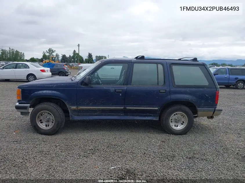 1993 Ford Explorer VIN: 1FMDU34X2PUB46493 Lot: 44949913