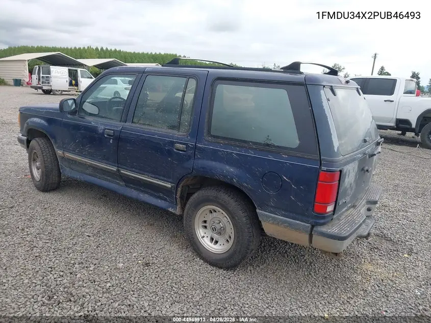 1993 Ford Explorer VIN: 1FMDU34X2PUB46493 Lot: 44949913
