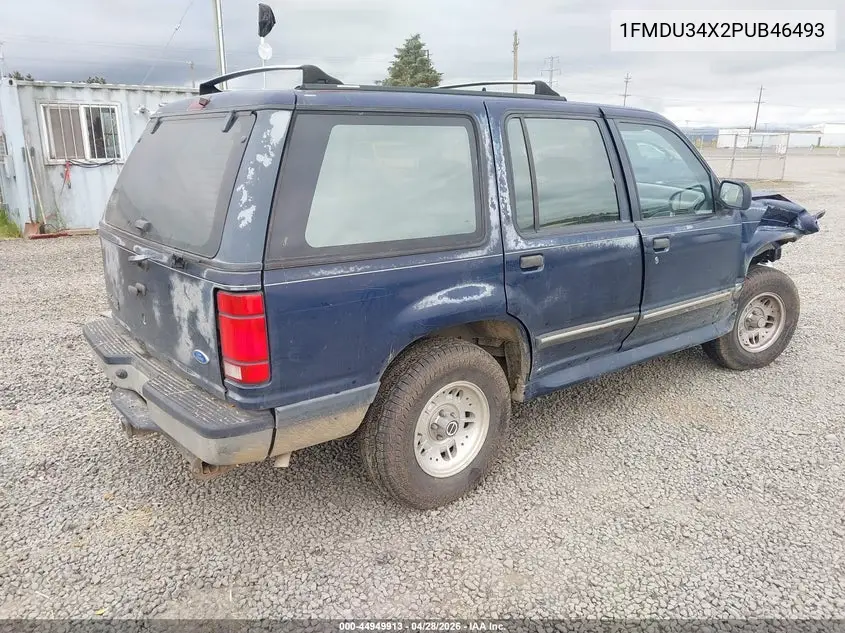 1993 Ford Explorer VIN: 1FMDU34X2PUB46493 Lot: 44949913