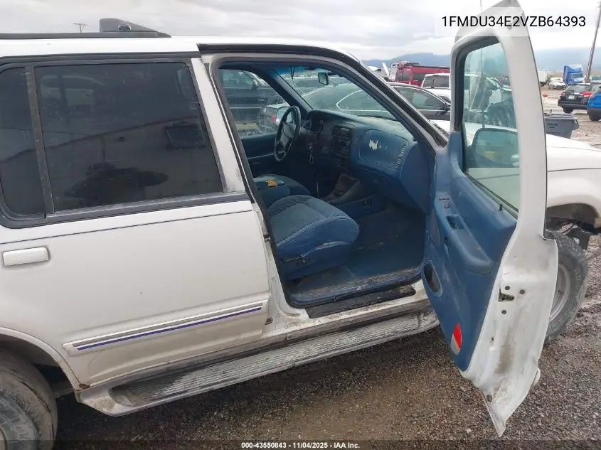 1FMDU34E2VZB64393 1997 Ford Explorer Eddie Bauer/Limited/Xl/Xlt