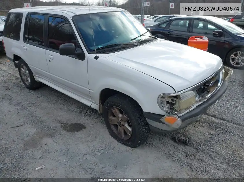 1FMZU32X2WUD40674 1998 Ford Explorer Eddie Bauer/Limited/Xl/Xlt
