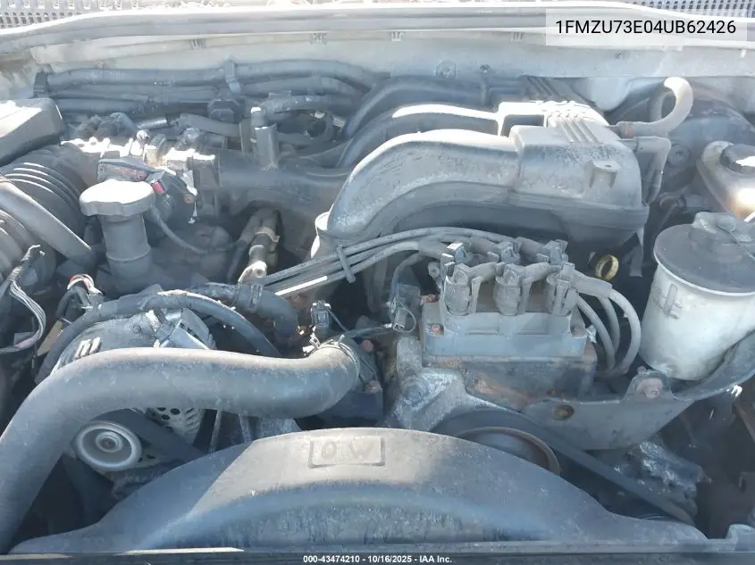1FMZU73E04UB62426 2004 Ford Explorer Nbx/Xlt