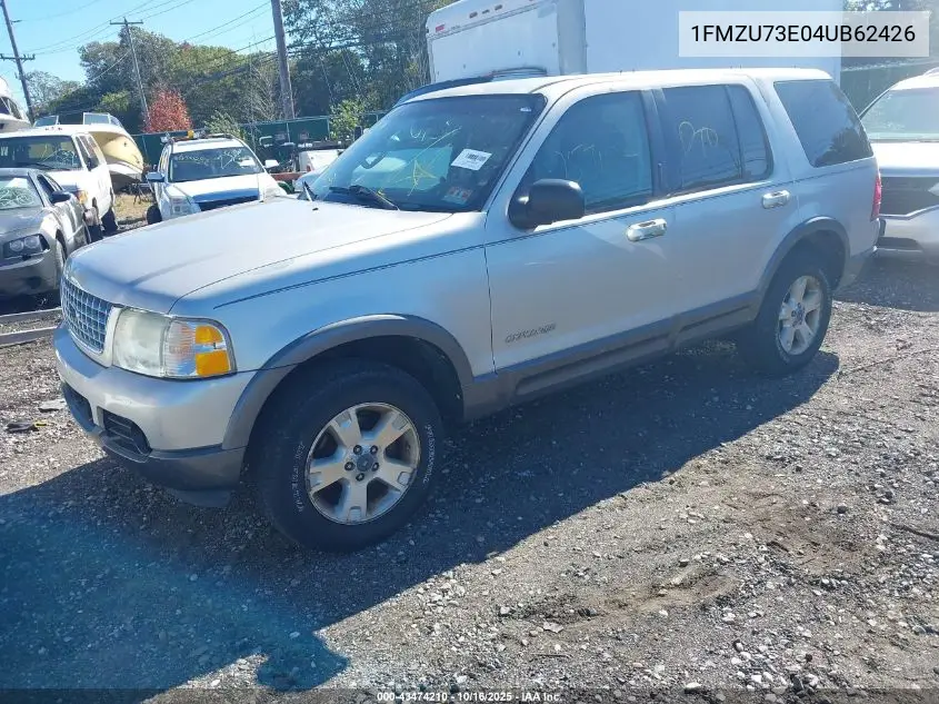 1FMZU73E04UB62426 2004 Ford Explorer Nbx/Xlt