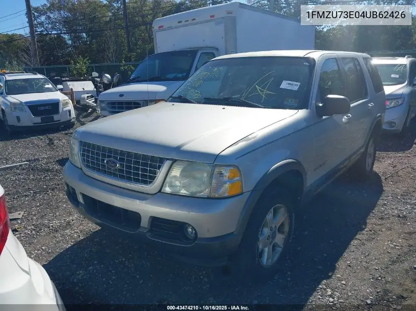 1FMZU73E04UB62426 2004 Ford Explorer Nbx/Xlt