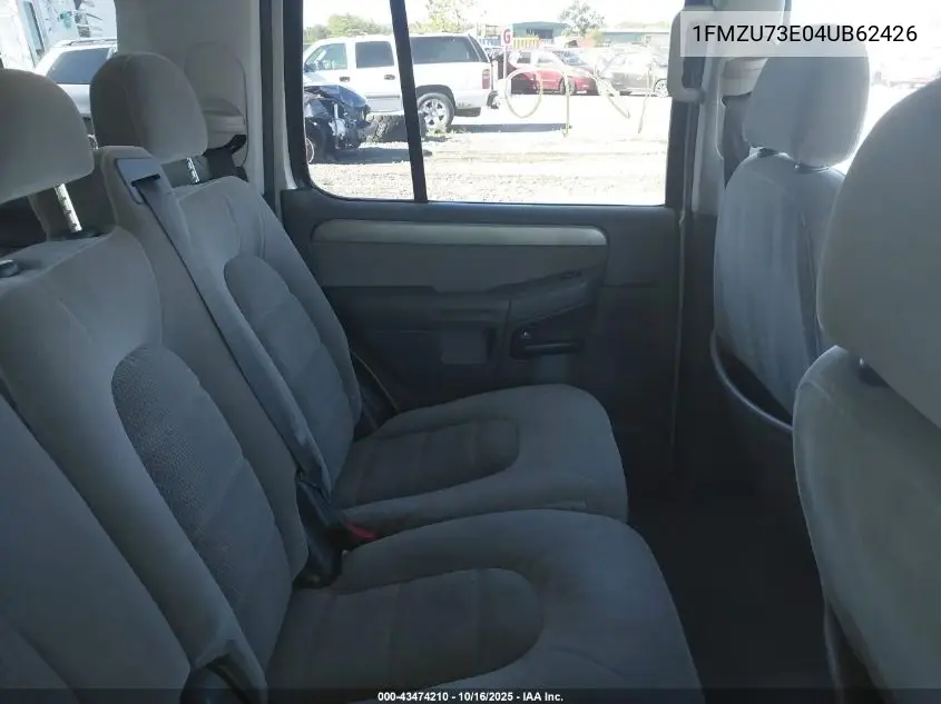1FMZU73E04UB62426 2004 Ford Explorer Nbx/Xlt