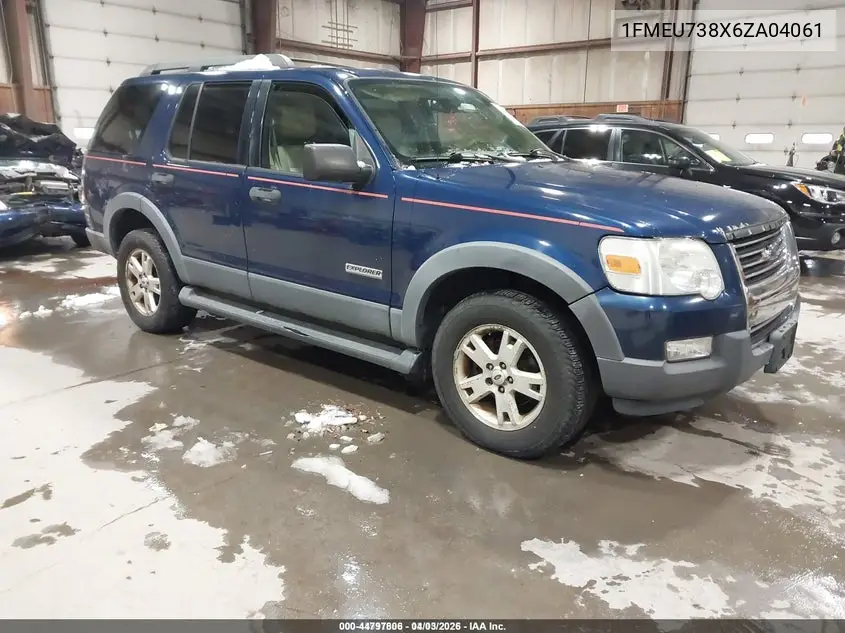 1FMEU738X6ZA04061 2006 Ford Explorer Xlt
