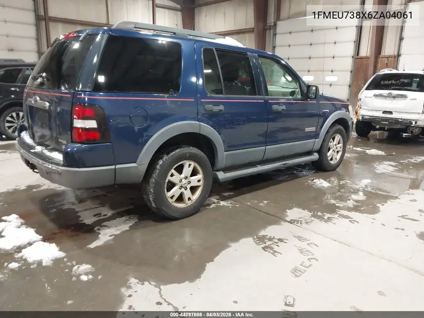 1FMEU738X6ZA04061 2006 Ford Explorer Xlt