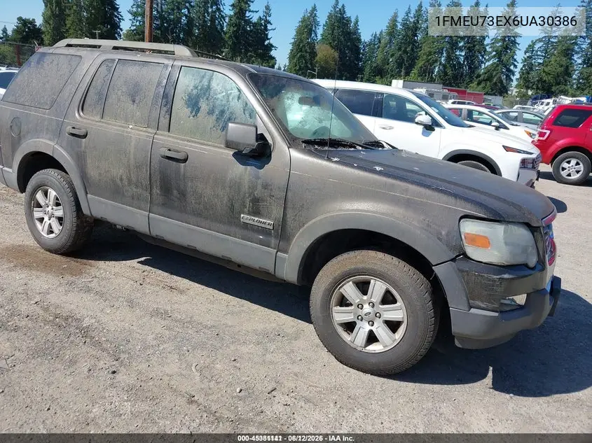 1FMEU73EX6UA30386 2006 Ford Explorer Xlt
