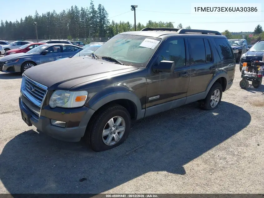 1FMEU73EX6UA30386 2006 Ford Explorer Xlt