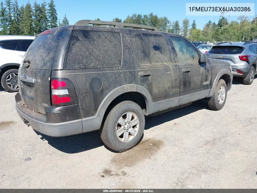 1FMEU73EX6UA30386 2006 Ford Explorer Xlt