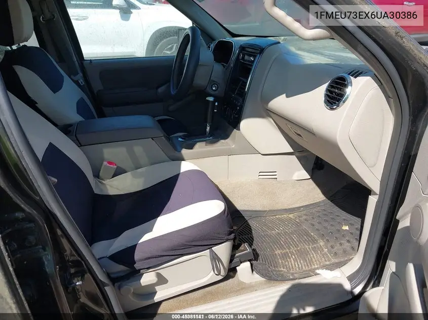 1FMEU73EX6UA30386 2006 Ford Explorer Xlt