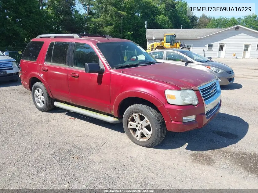 2009 Ford Explorer Xlt VIN: 1FMEU73E69UA16229 Lot: 45236047