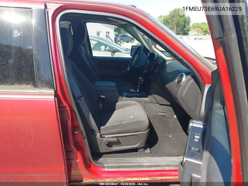 2009 Ford Explorer Xlt VIN: 1FMEU73E69UA16229 Lot: 45236047