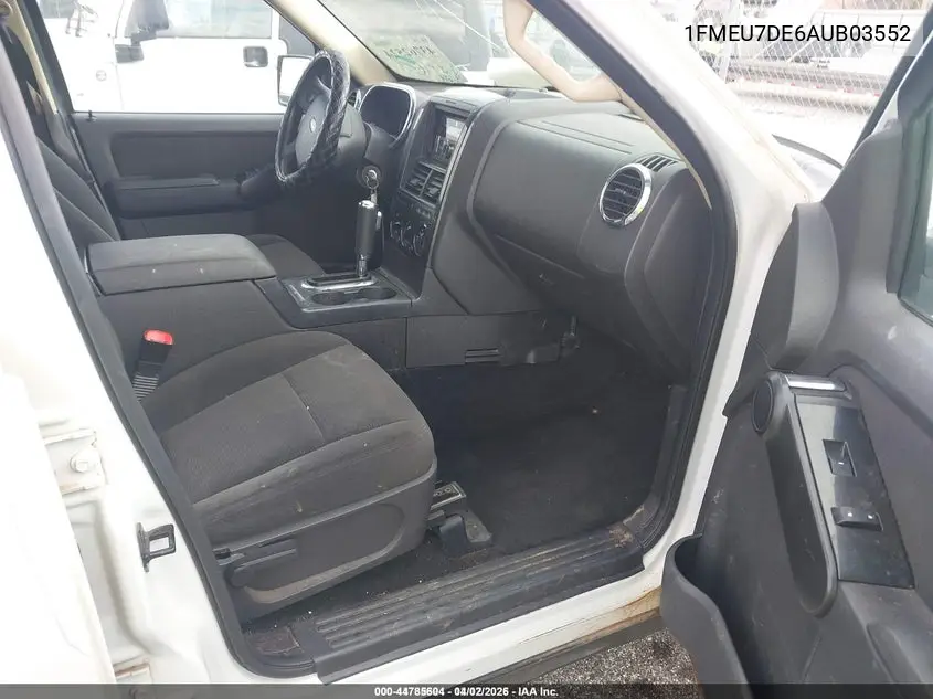 1FMEU7DE6AUB03552 2010 Ford Explorer Xlt