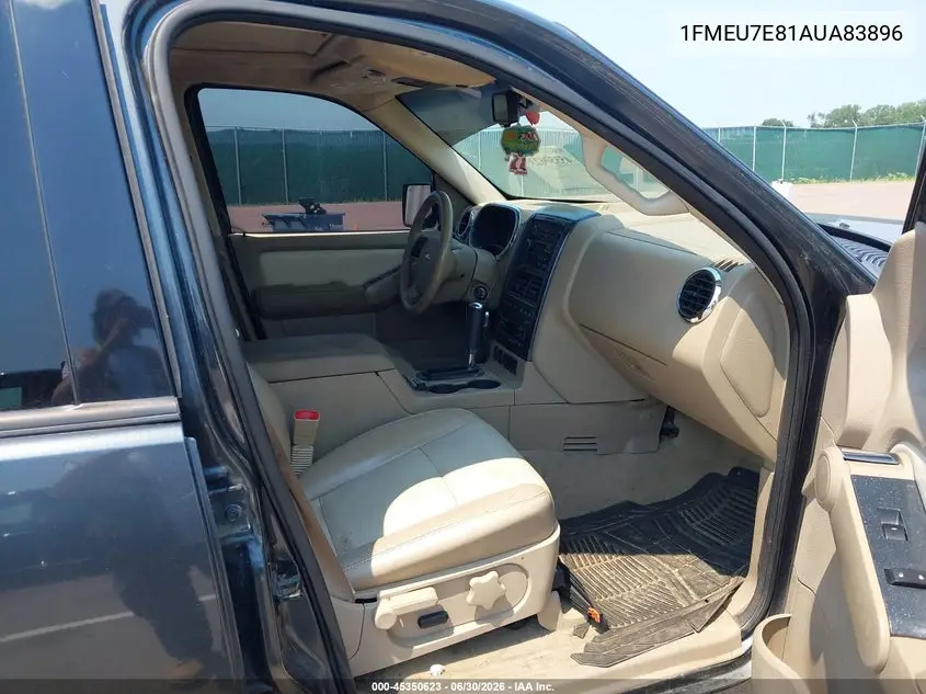 2010 Ford Explorer Eddie Bauer VIN: 1FMEU7E81AUA83896 Lot: 45350623