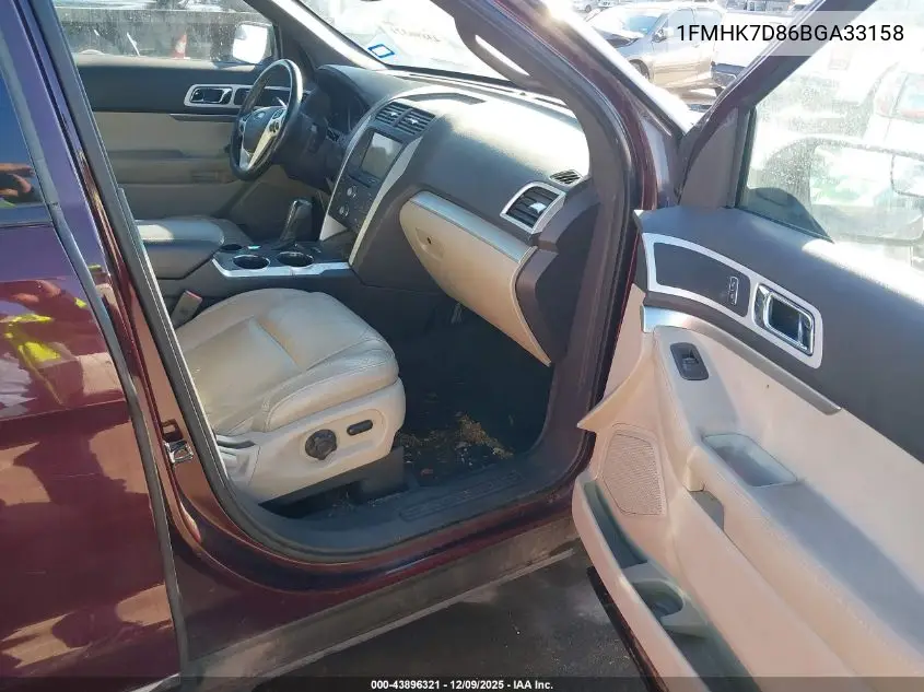 1FMHK7D86BGA33158 2011 Ford Explorer Xlt