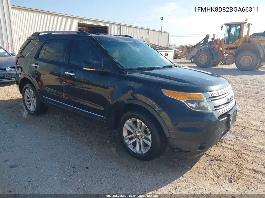 2011 Ford Explorer Xlt VIN: 1FMHK8D82BGA66311 Lot: 45522592