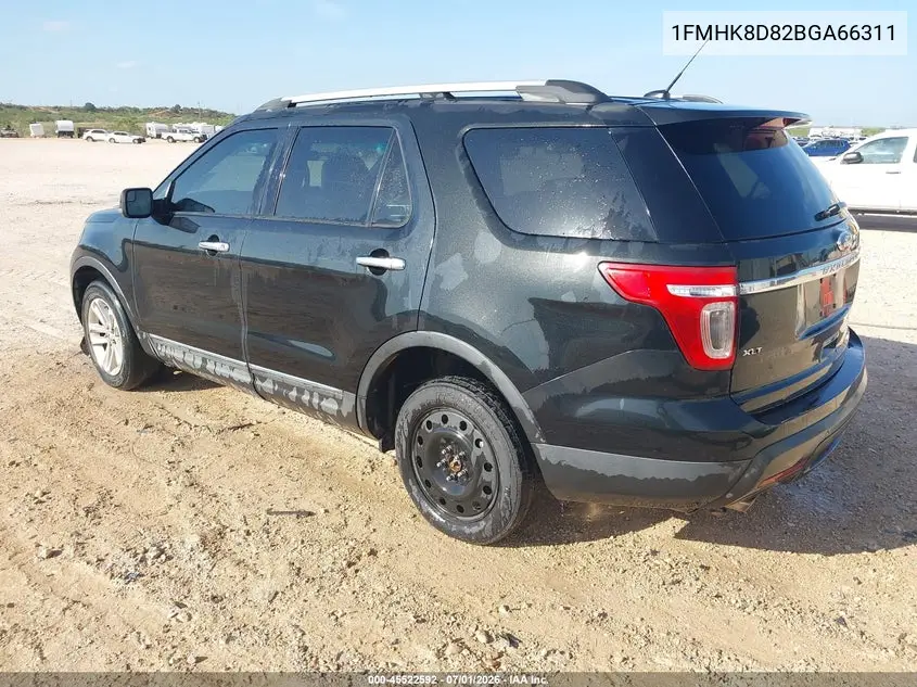 2011 Ford Explorer Xlt VIN: 1FMHK8D82BGA66311 Lot: 45522592