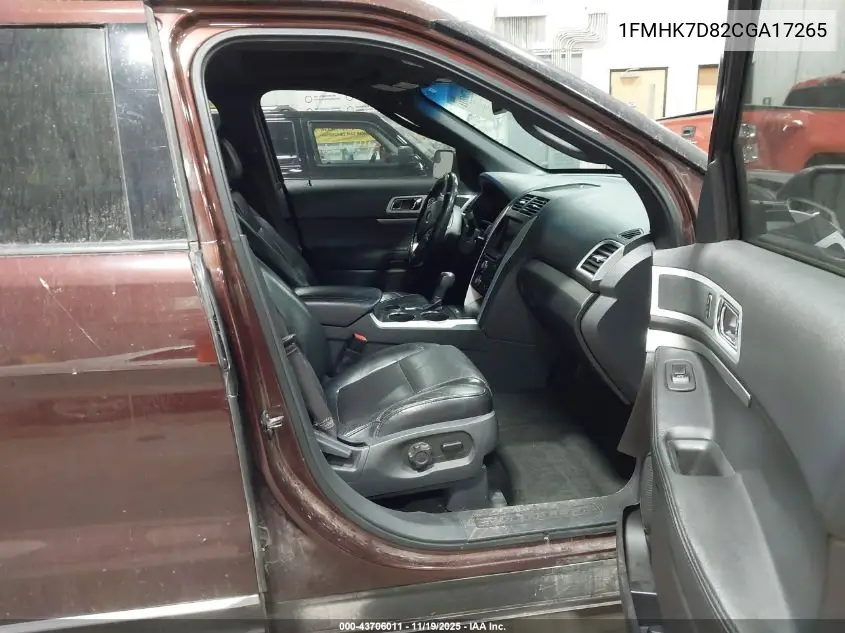 1FMHK7D82CGA17265 2012 Ford Explorer Xlt