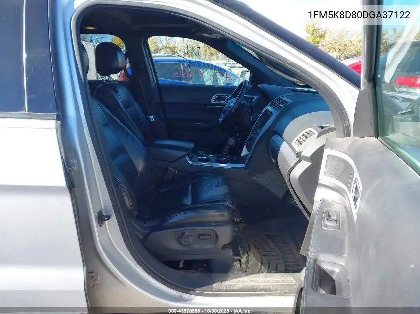1FM5K8D80DGA37122 2013 Ford Explorer Xlt