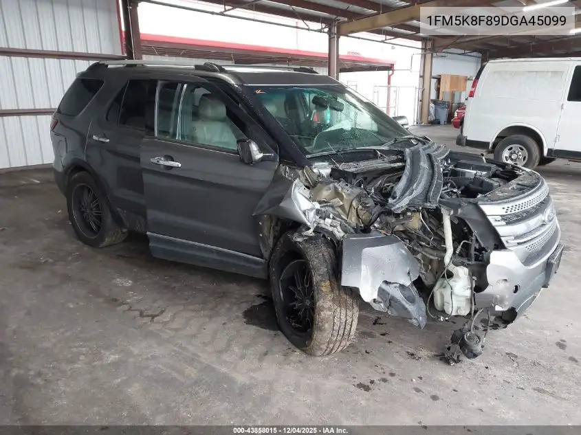 1FM5K8F89DGA45099 2013 Ford Explorer Limited