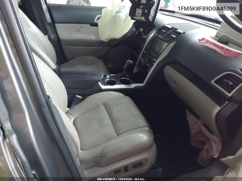1FM5K8F89DGA45099 2013 Ford Explorer Limited